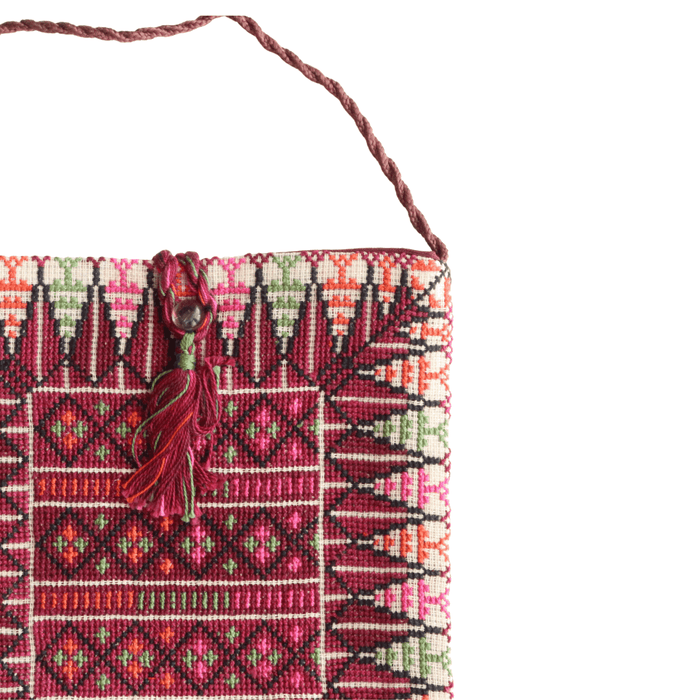 Palestinian Embroidered Small Bag/Quran Sleeve