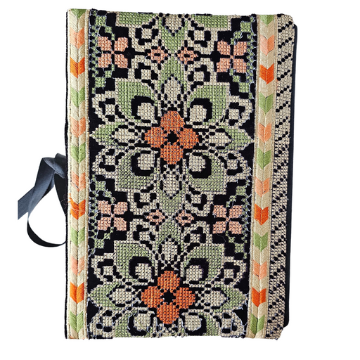 Floral Splendor Quran Cover with Tajweed Mus-haf