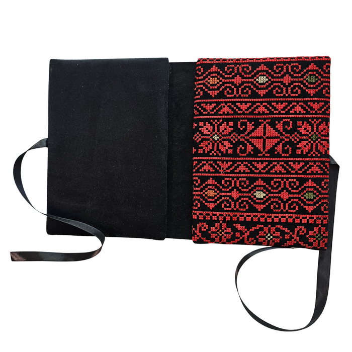 Threads of Faith – Palestinian Tatreez Quran Cover