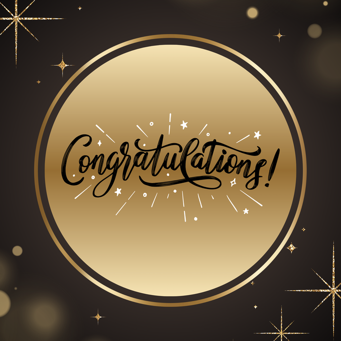 Congratulations! Gift Card