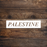 Palestine in English Reusable Stencil