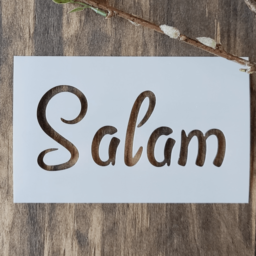 Salam (Peace) Stencil