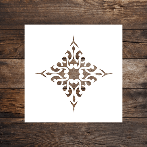 Arabesque Star Stencil by Home Synchronize