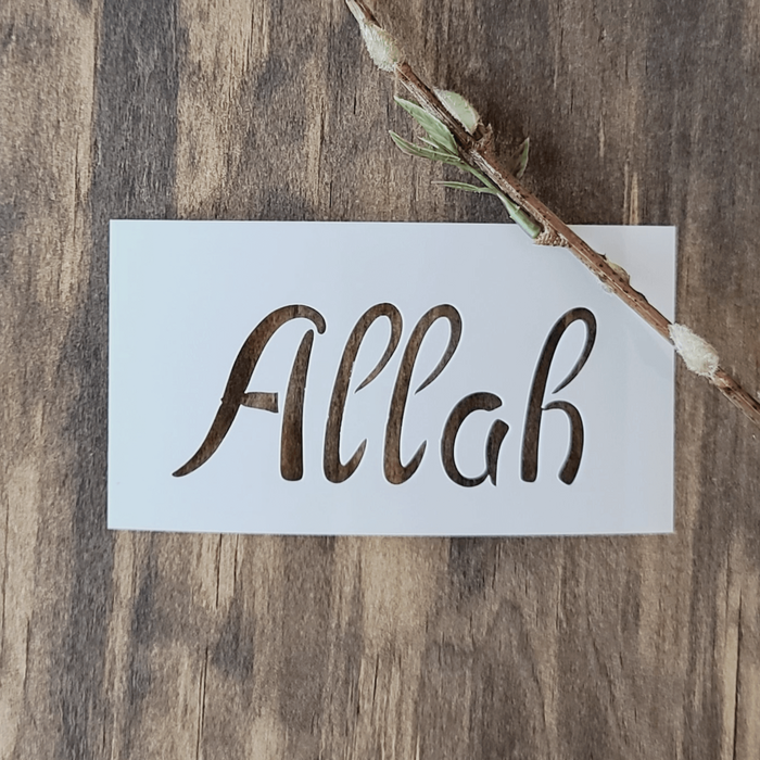 Allah (God) Stencil