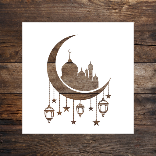 Ramadan Celebration Stencil