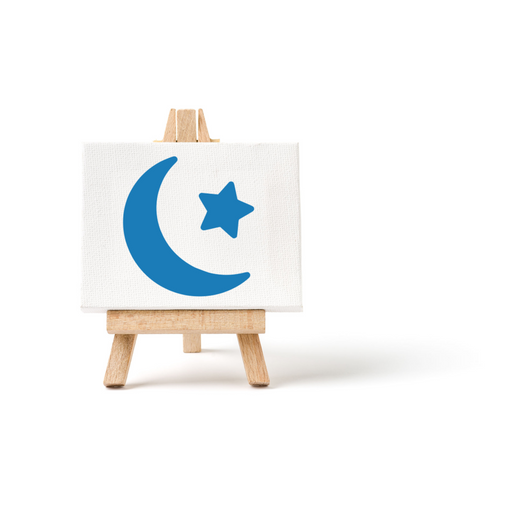 Islamic Crescent and Star Craft Decal