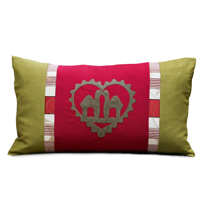 Heart of Camels Throw Pillow